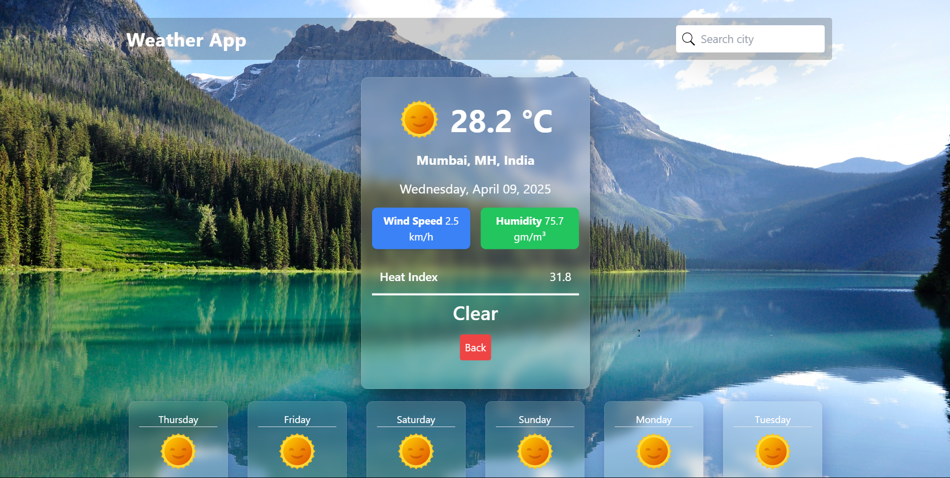 Weather App